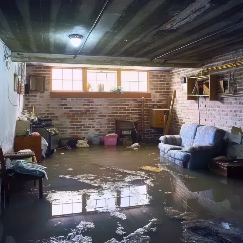 Flooded Basement Cleanup in Monroe County, IA